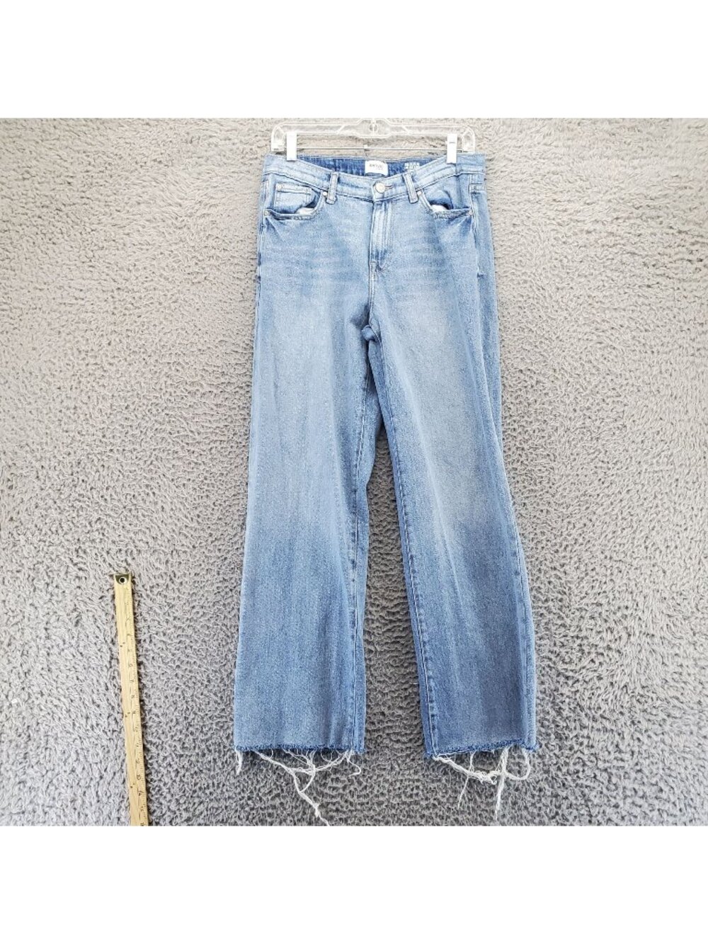 Kensie Jeans Womens Size 27 Blue The Delilah Low-Rise Baggy Straight *Read*